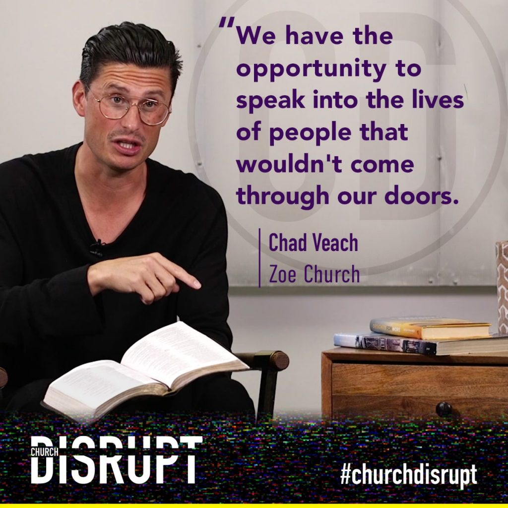 Church Disrupt Chad Veach