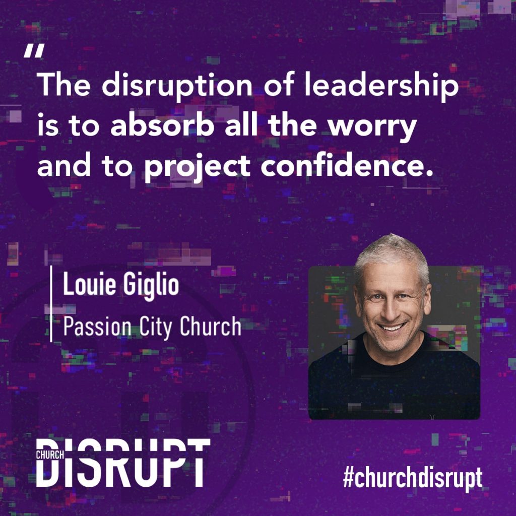 Church Disrupt Louie Giglio
