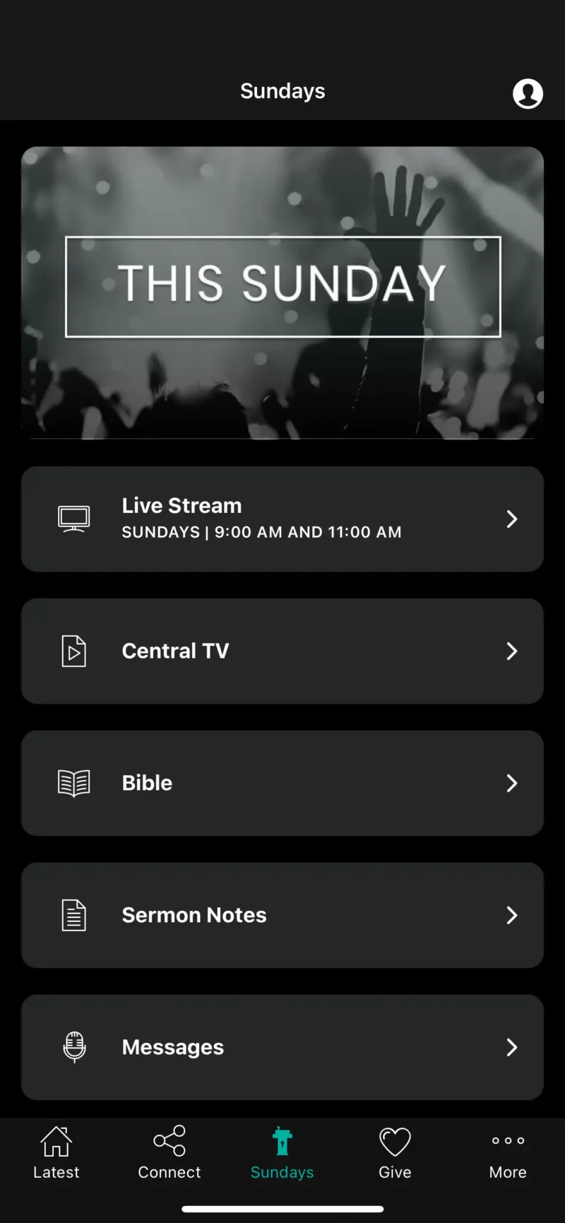 Sermon Content screenshot